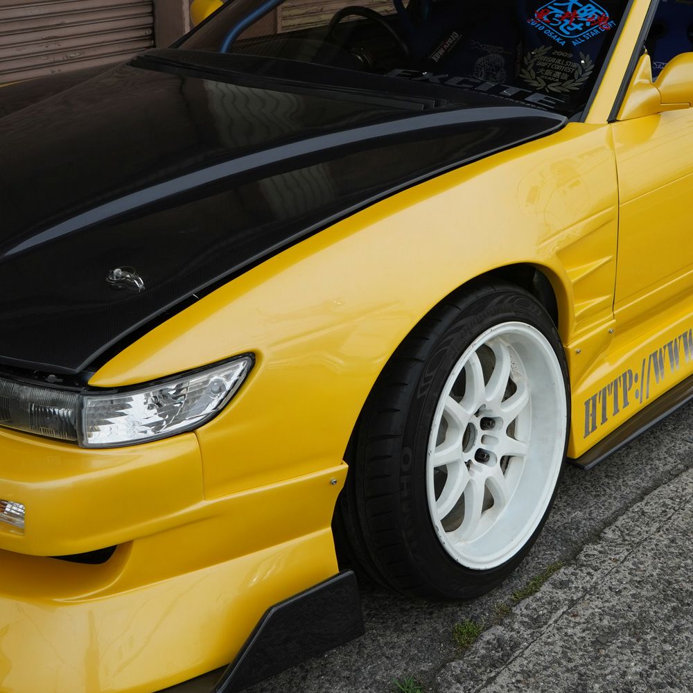 Origin Lab | Front Fenders +40 mm for Nissan Silvia S13 – Parts