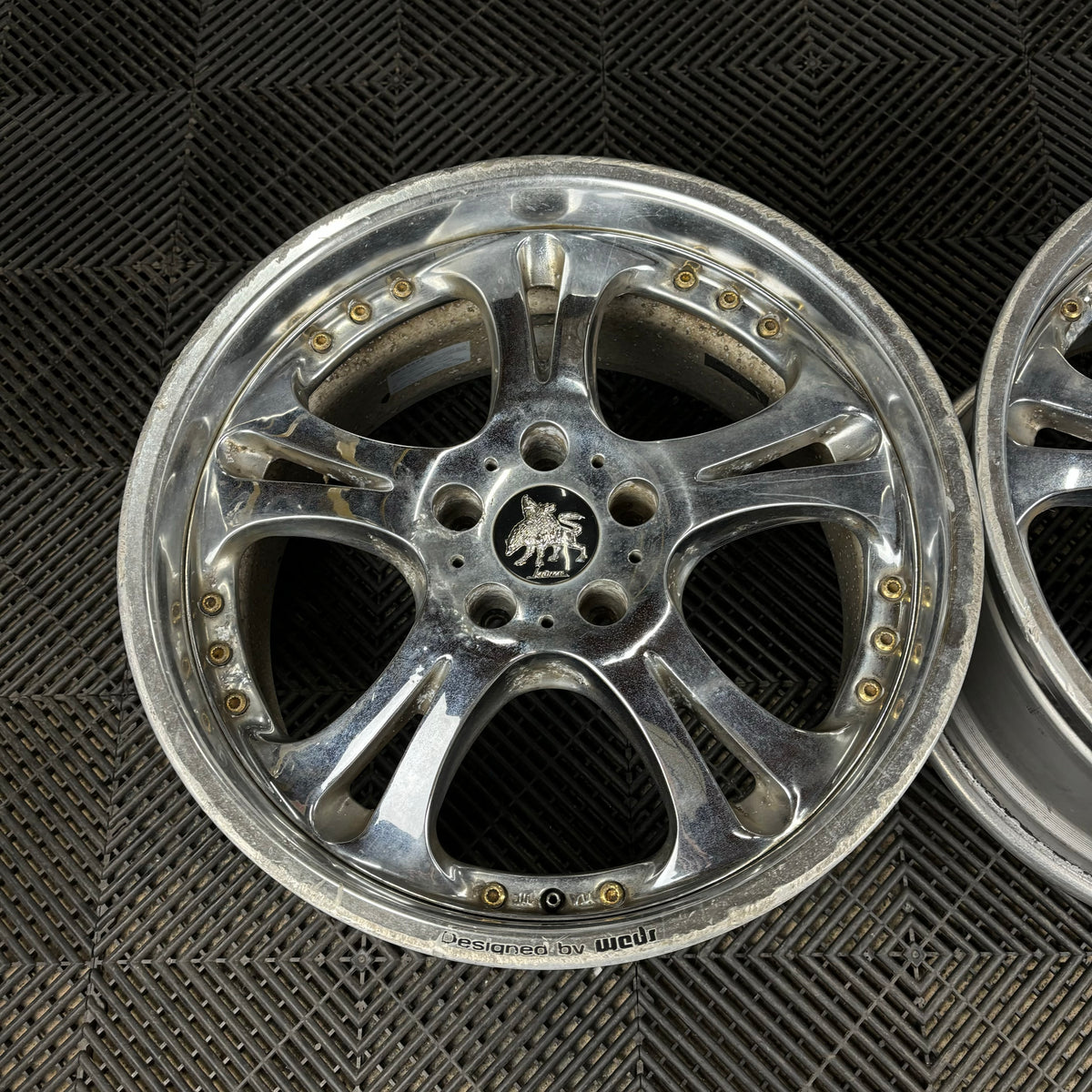 Weds Kranze Cerberus 1 PAIR (2) 5x114.3 18x9 +37 – Parts From Japan