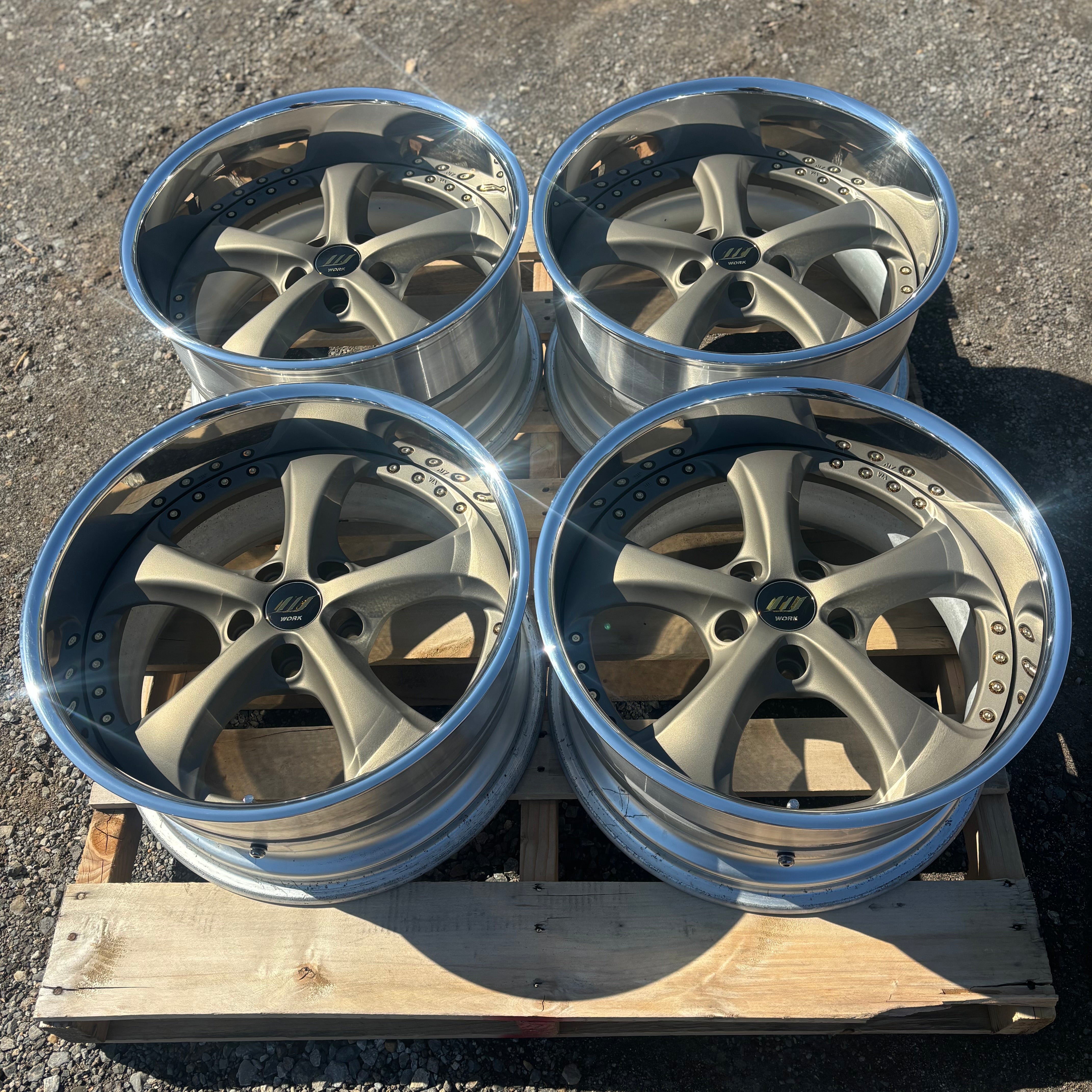 Work VS-KF / 5x114.3 / 18x9.5 +19 & 18x10 +13 – Parts From Japan