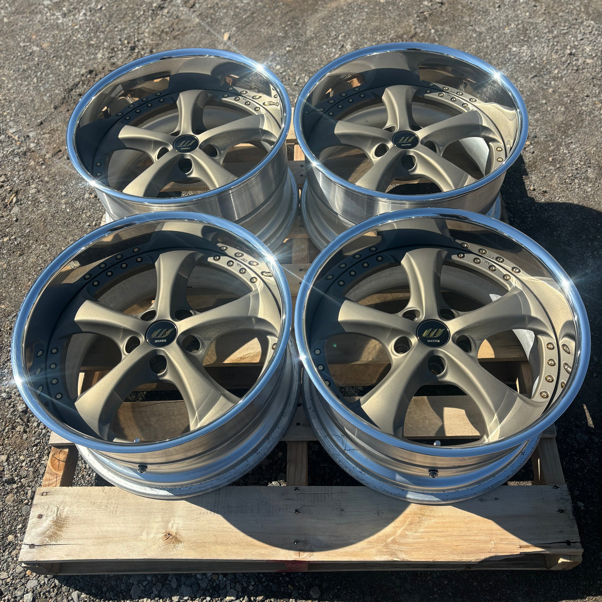 WORK VS-KF 18inch 9J＋13 5穴114.3 Aディスク - メルカリ