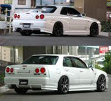 URAS Type-R Body Kit for Nissan R34 (4-Door)