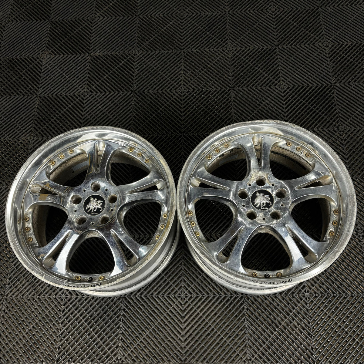 Weds Kranze Cerberus 1 PAIR (2) 5x114.3 18x9 +37