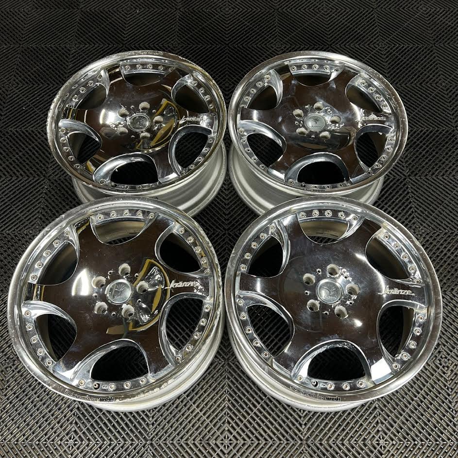 Weds kranze ホイールのみ 19インチ kranze felsen 19インチ pcd114.3 5穴 タイヤサイズ 225/40/19 5H