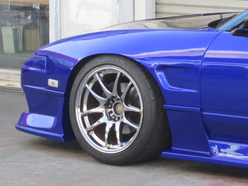 Car Modify Wonder SD Glare Front Fenders +30mm for Nissan 180sx