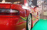 Origin Lab Rear Over Fenders +30mm Tatakidashi Style for Nissan Silvia (89-94 S13)