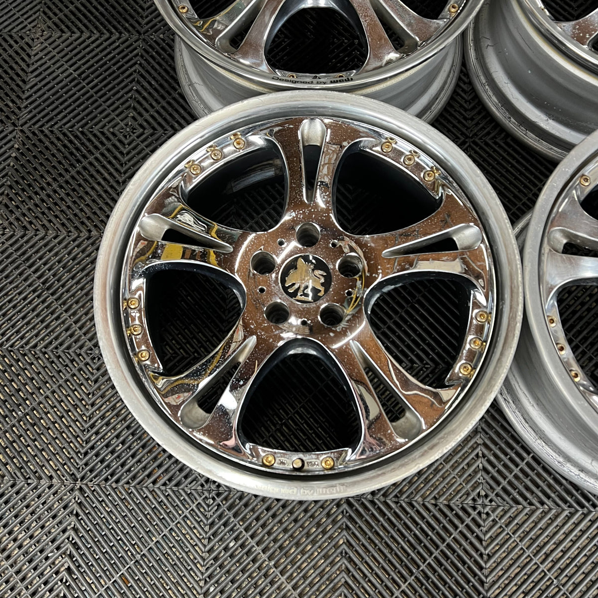 りーすけ　Weds Kranze Cerberus3 20 INCH WEDS KRANZE CERBERUS Ⅲ RIMS WHEELS SET4 20×8.5J+36