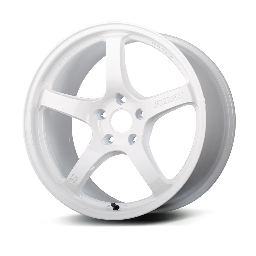 RAYS gramLIGHTS 57CR 18インチ8.5j+50 114.3 Rays | Gram Lights 57CR White | 18X8.5 +50 | 5X114.3 (Pair