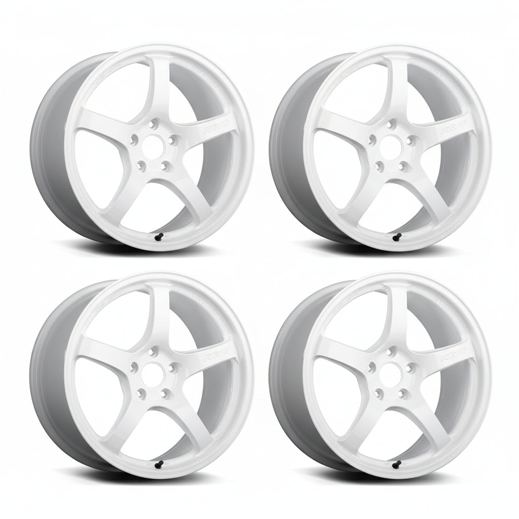 Rays | Gram Lights 57CR White | 18X8.5 +50 | 5X114.3 (Set) – Parts
