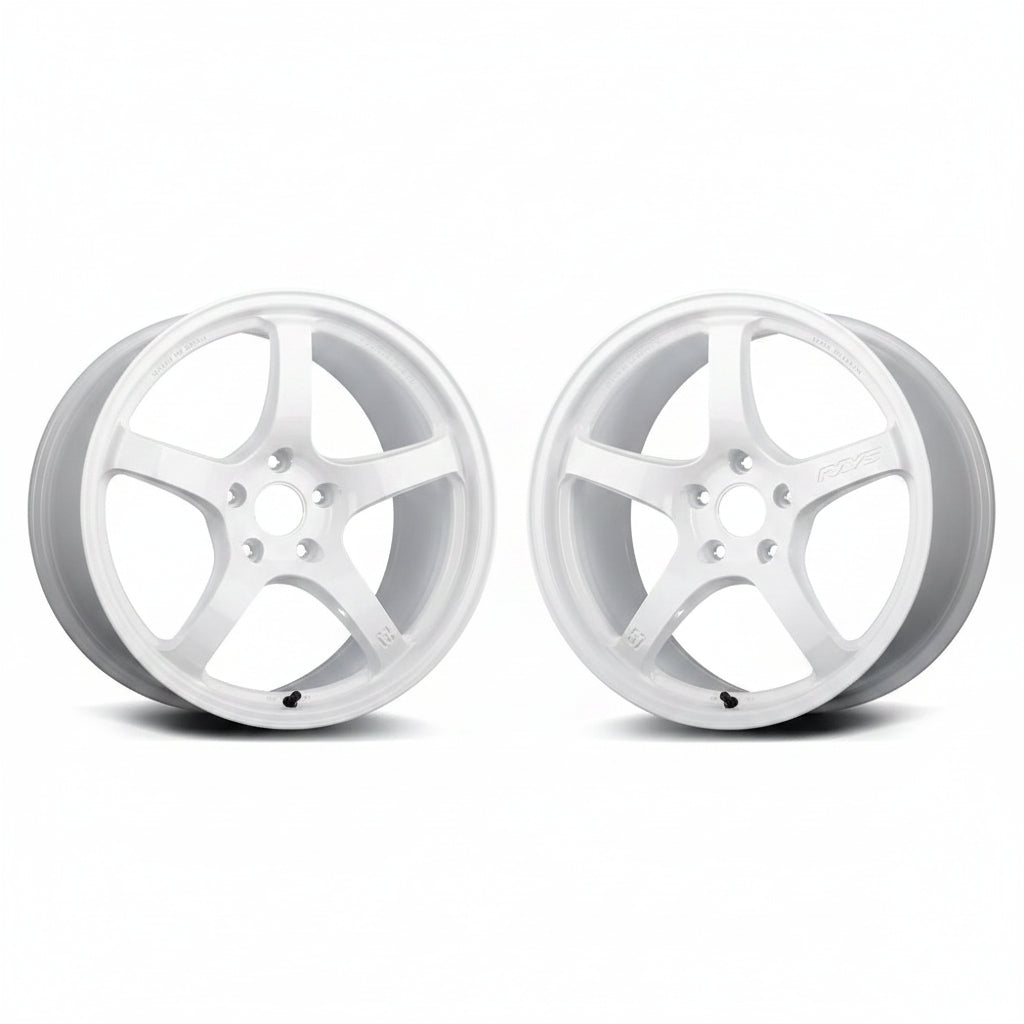 Rays | Gram Lights 57CR White | 18X8.5 +50 | 5X114.3 (Pair