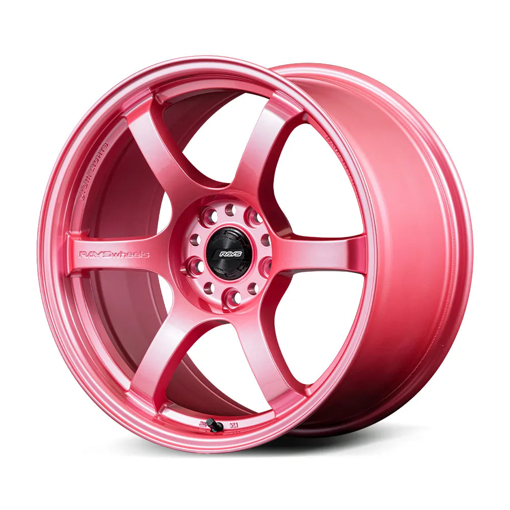 レインボーラブラドライト　358g ピンクシラー強め　高品質 Rays | Gram Lights 57DR Sakura Pink | 18X9.5 +22 | 5X120 – Parts