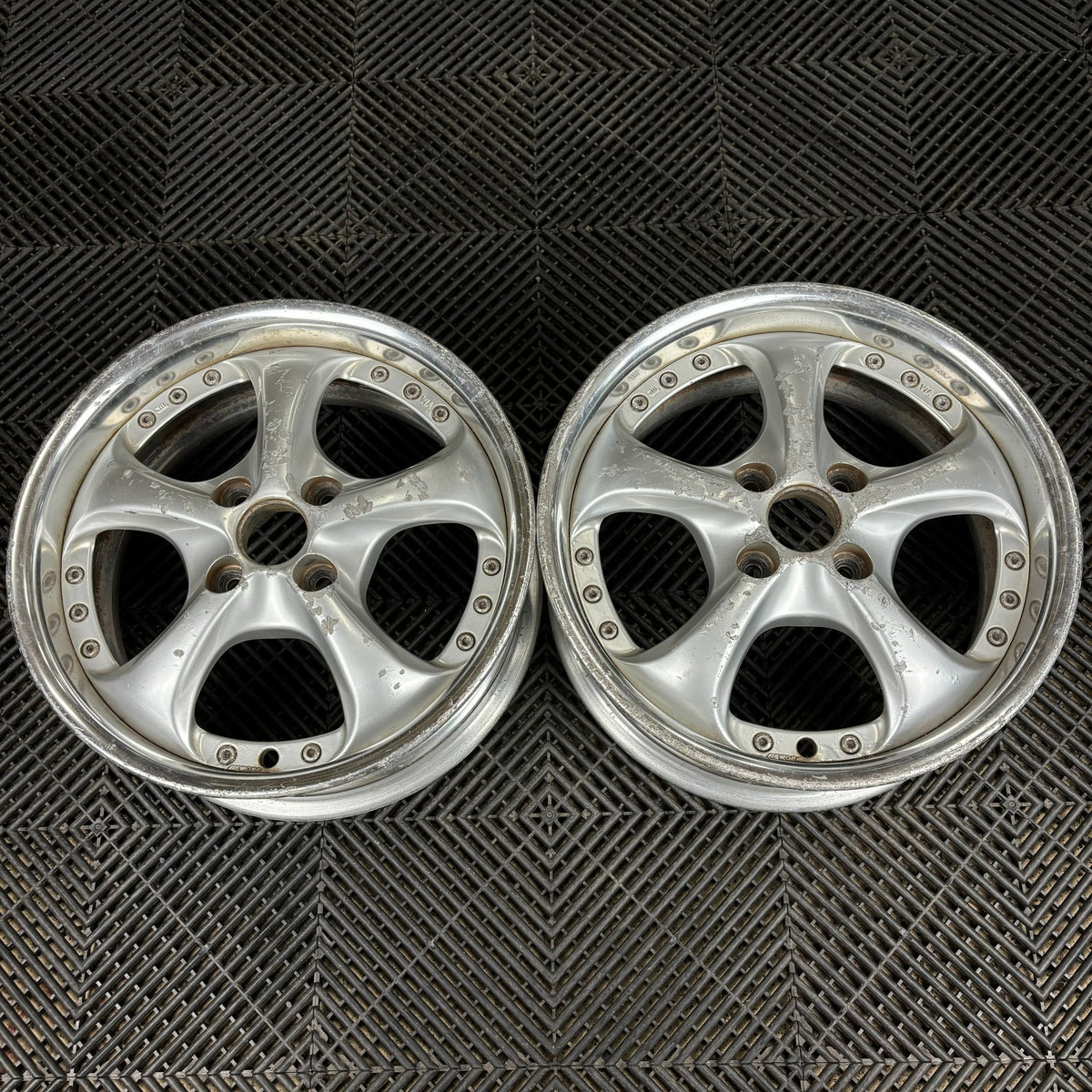 Work　VSKF-2P 4本セット　PCD100　15インチ Work VSKF-2P 4本セット PCD100 15インチ Yahoo!オークション