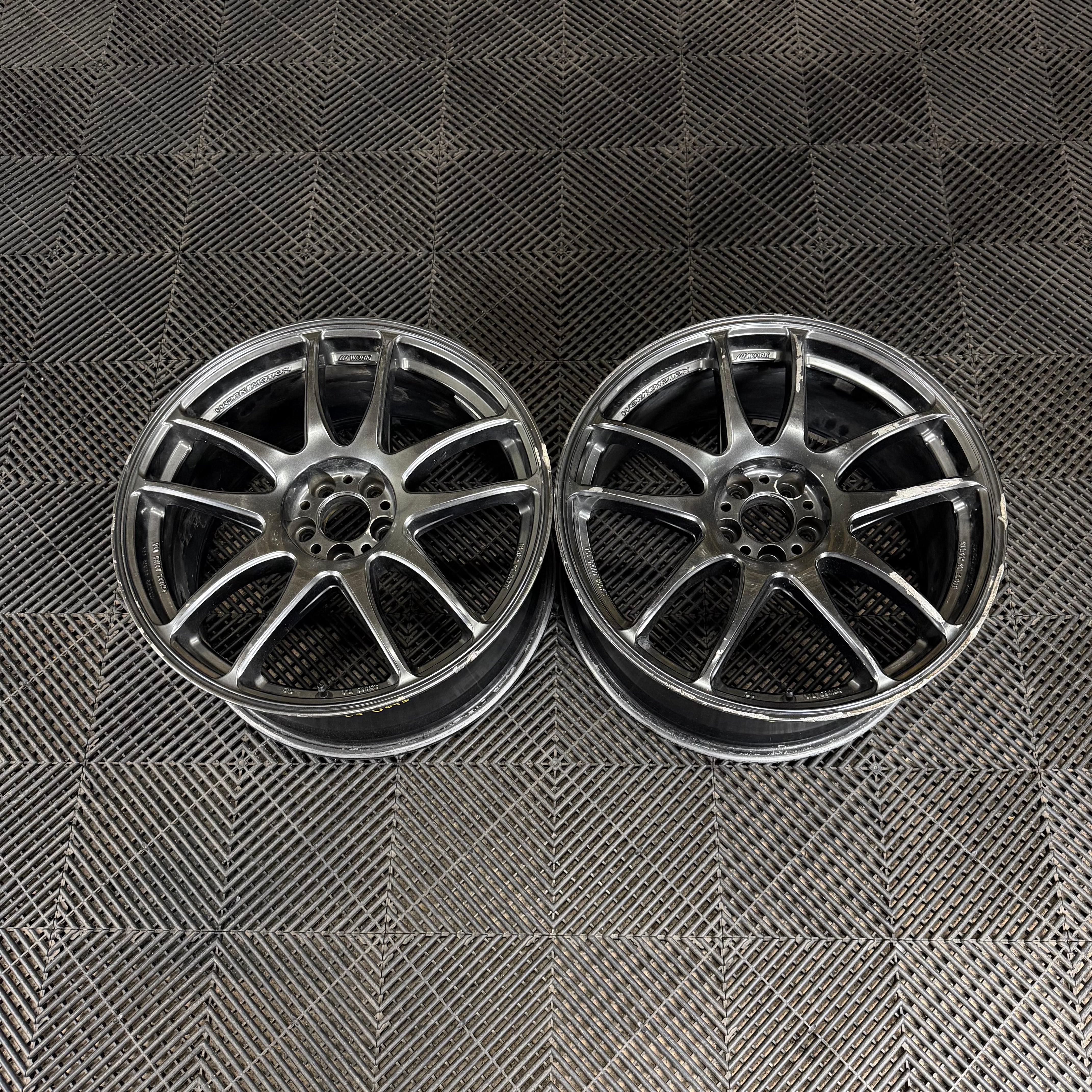 Work Emotion CR Kai PAIR (2) / 5x100 / 18x8.5+38 – Parts From Japan