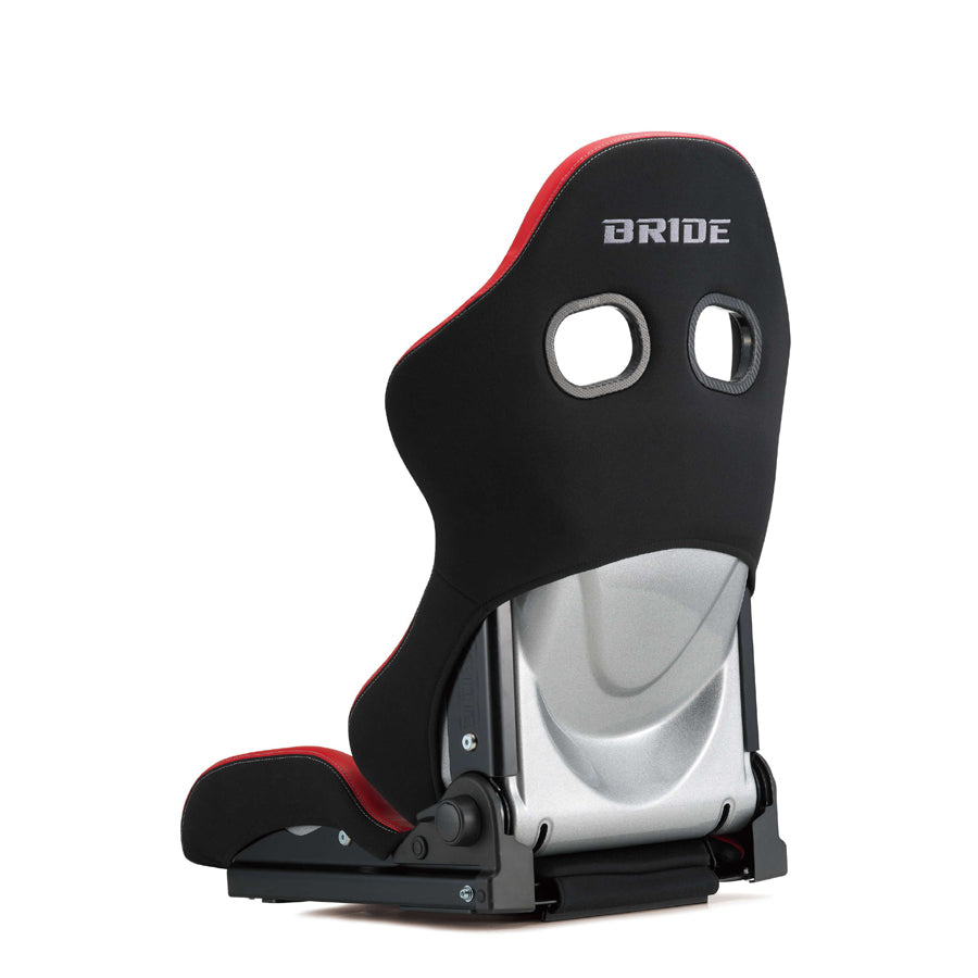 Bride Stradia III EVO-S Reclining Seat - Black & Red / FRP Shell