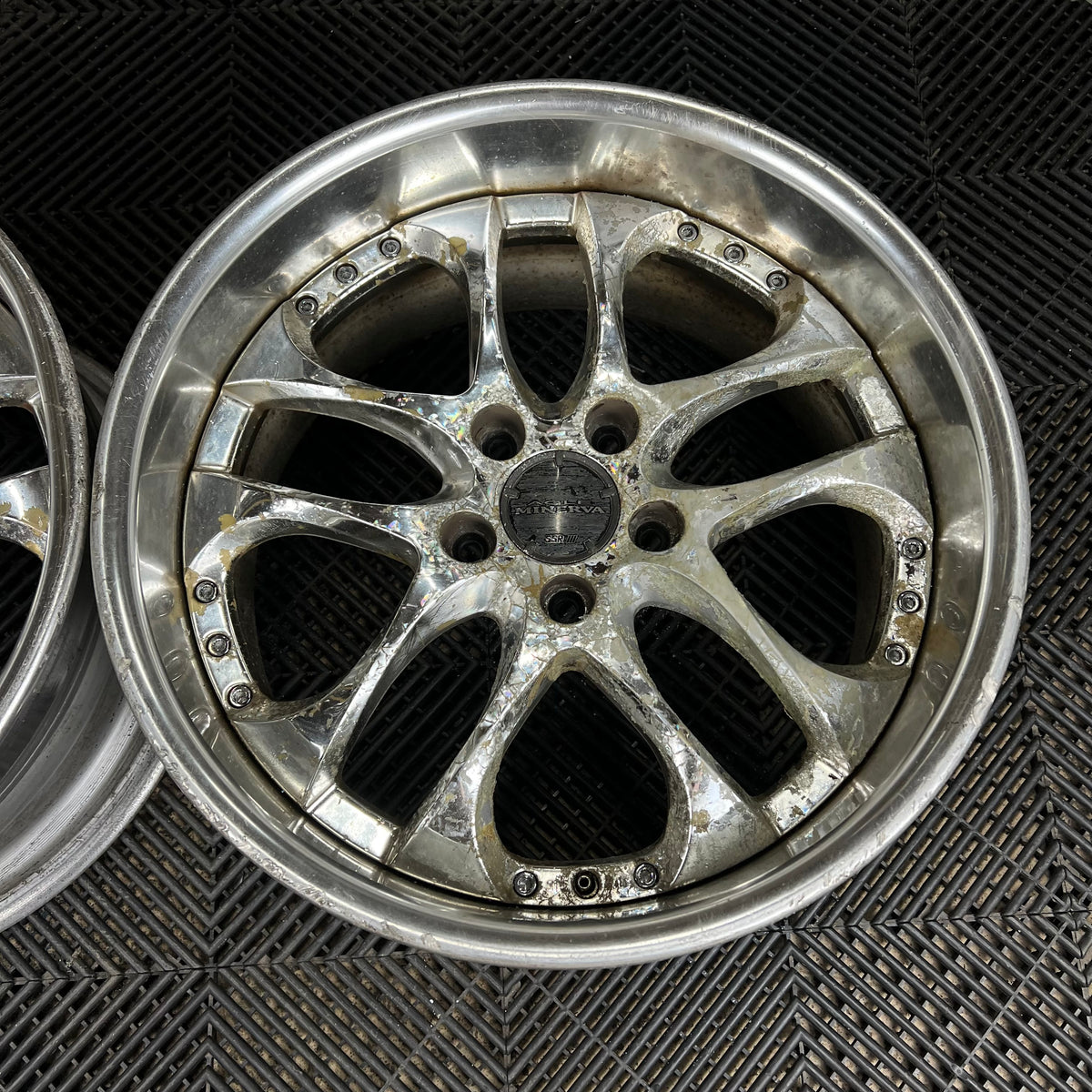 SSR Agle Minerva PAIR (2) 5x114.3 18x9+37 – Parts From Japan