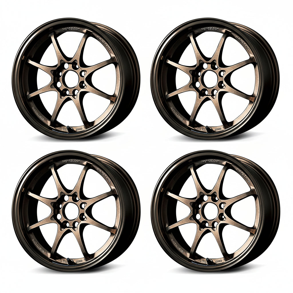 Rays | Volk CE28N 8-Spoke Design Bronze | 4X100| 16x7.0 +42 (Set