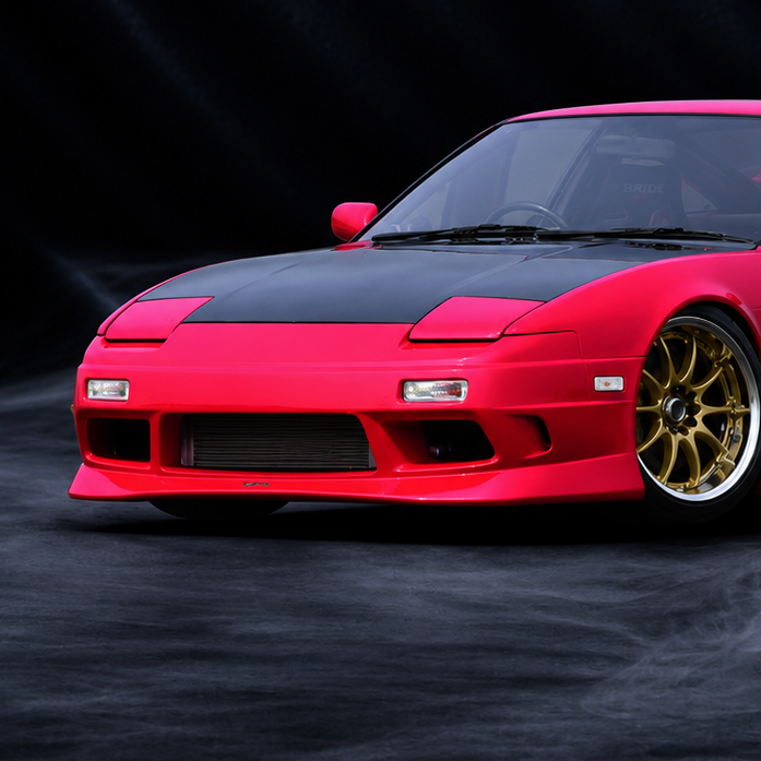 R isa☆ページです Wise Square | Type-R Front Bumper for Nissan 180SX / 240SX S13