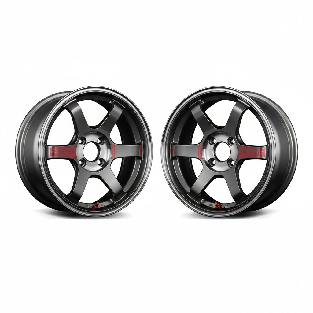 Rays | Volk TE37 SONIC SL Pressed Graphite | 4X100| 16x6.5 +37