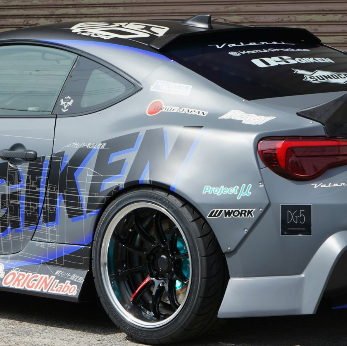 Origin Lab Rear Over Fenders +55mm for Toyota86/FRS/BRZ – Parts