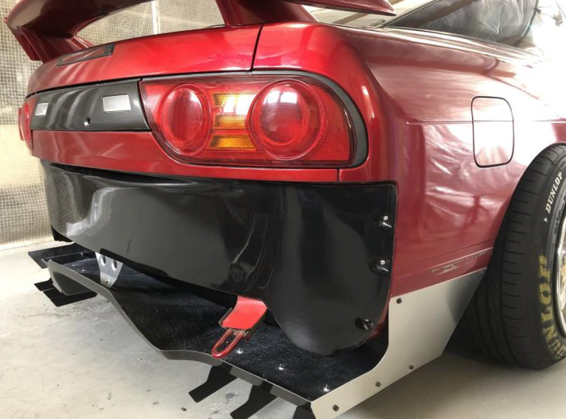 URAS | Back Panel Cover Rear Bumper for Nissan 180sx (240SX S13