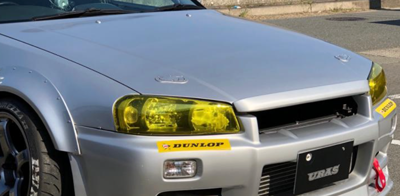 URAS | Type-R Hood Lip for Nissan R34 Skyline – Parts From Japan