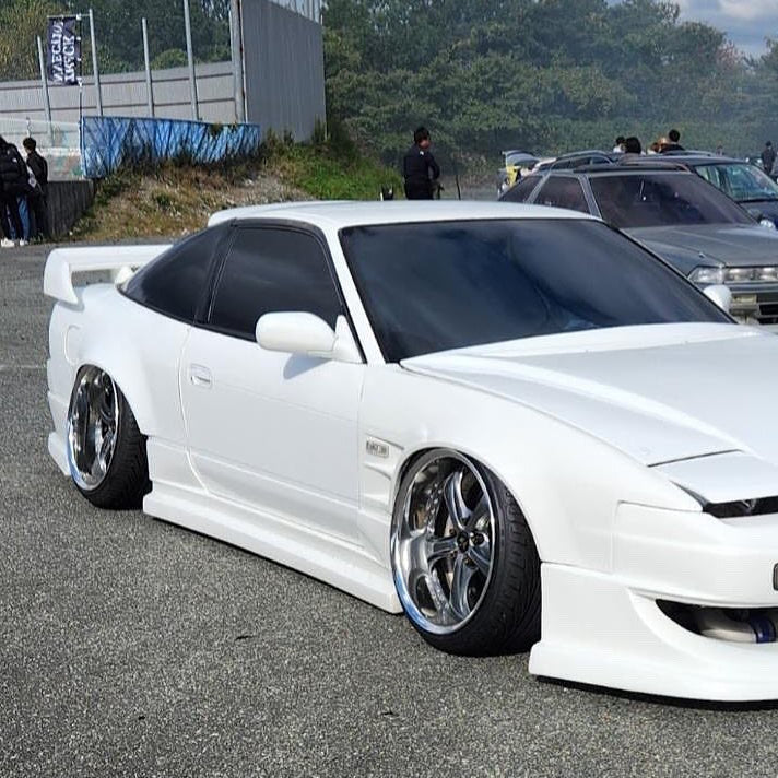 斗*愛様 S13 Works9 | Side Skirts for Nissan 180SX (240SX S13 Hatch) – Parts