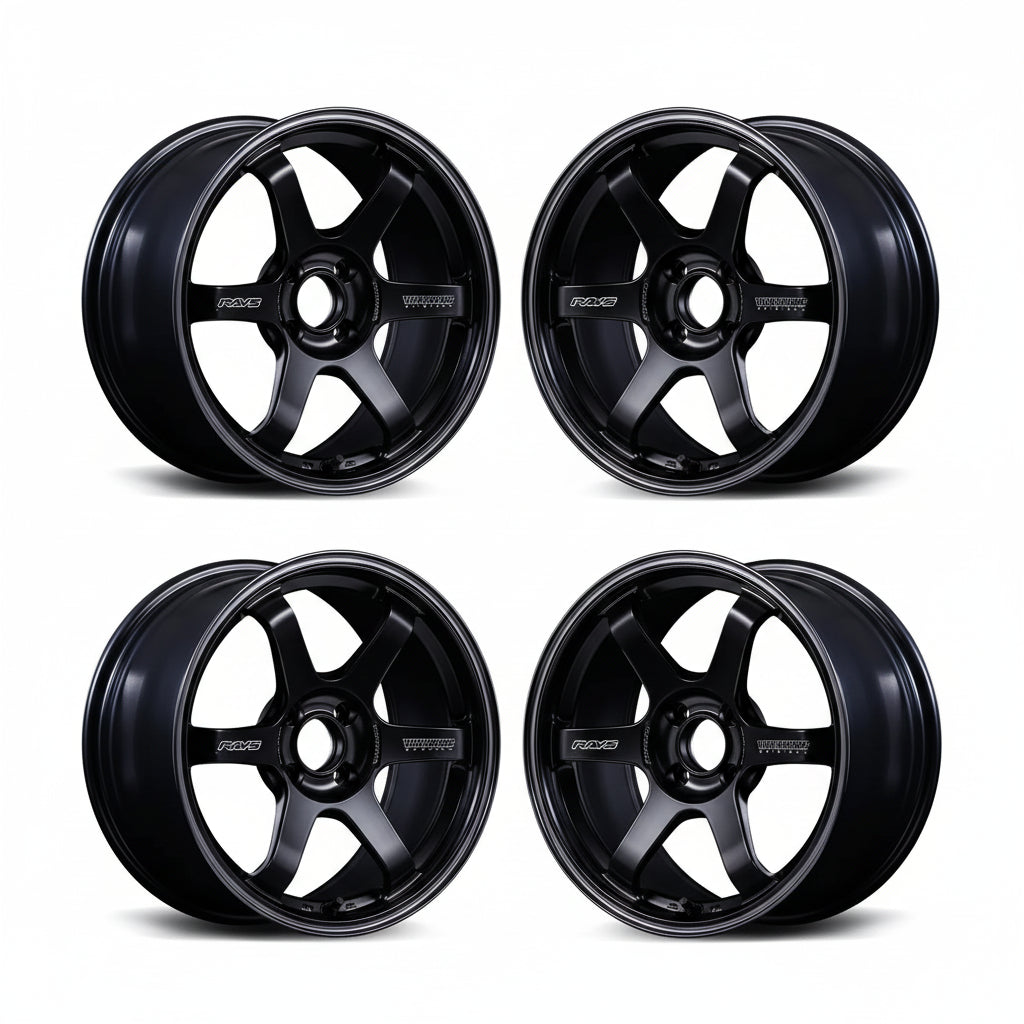Rays | Volk TE37 Sonic Black Shadow Ltd. Matte Translucent Black