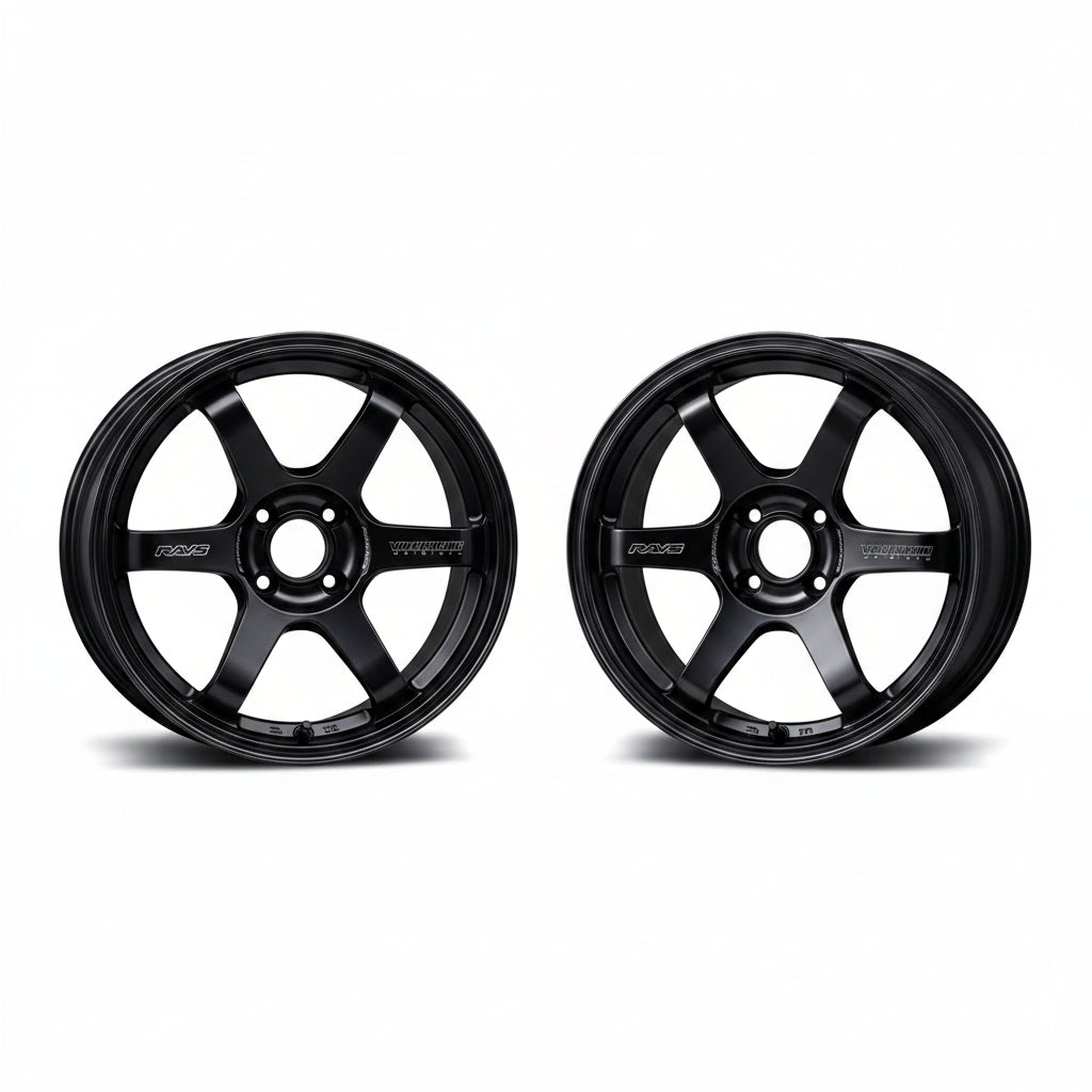 Rays | Volk TE37 SONIC Black Shadow LTD. Matte Translucent Black