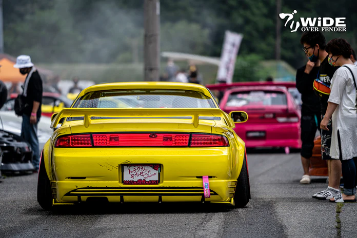 326POWER Buri Wide Rear Over Fenders 55mm for Nissan S14