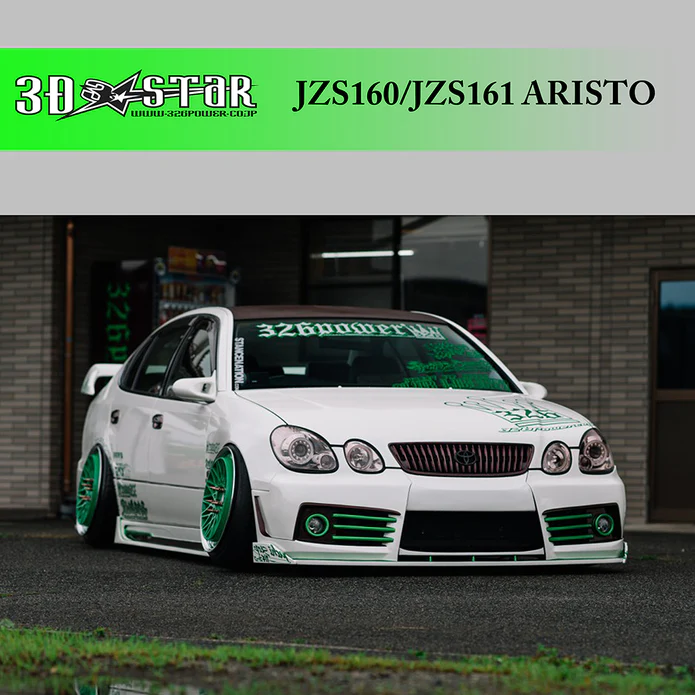 326POWER 3D STAR Body Kit for Lexus GS300/Toyota Aristo JZS161