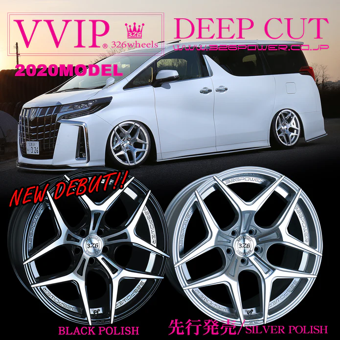 326POWER Yabaking VVIP DEEP CUT Wheels – Parts From Japan
