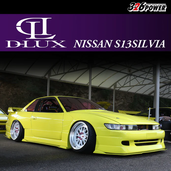 326POWER D-LUX Body Kit for Nissan S13 – Parts From Japan