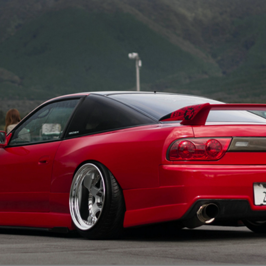 Spirit Rei | Rear Fenders +65mm for Nissan 180sx (240SX S13 Hatch