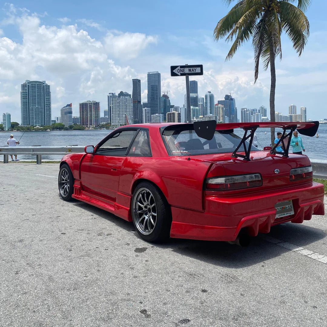 HIGUCHI式 LABO WELL Koguchi Power | Rear Fenders +70mm for Nissan Silvia S13 (240SX