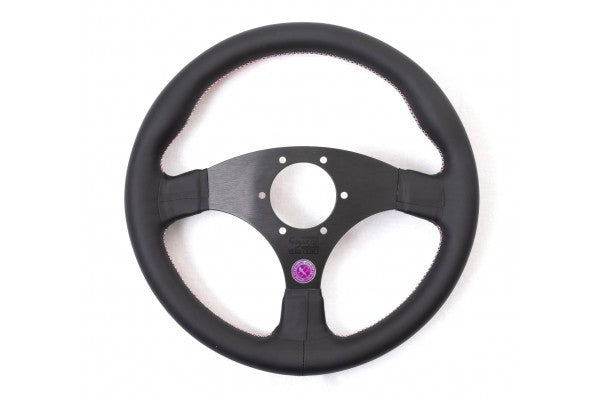 Vertex Funky Queen Flat Steering Wheel (Pink) 325mm – Parts From Japan