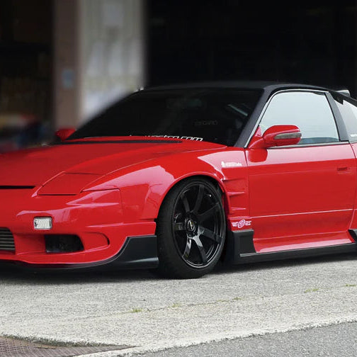 Origin Lab | Front Fenders Type 3 +55mm for Nissan 180sx (240sx