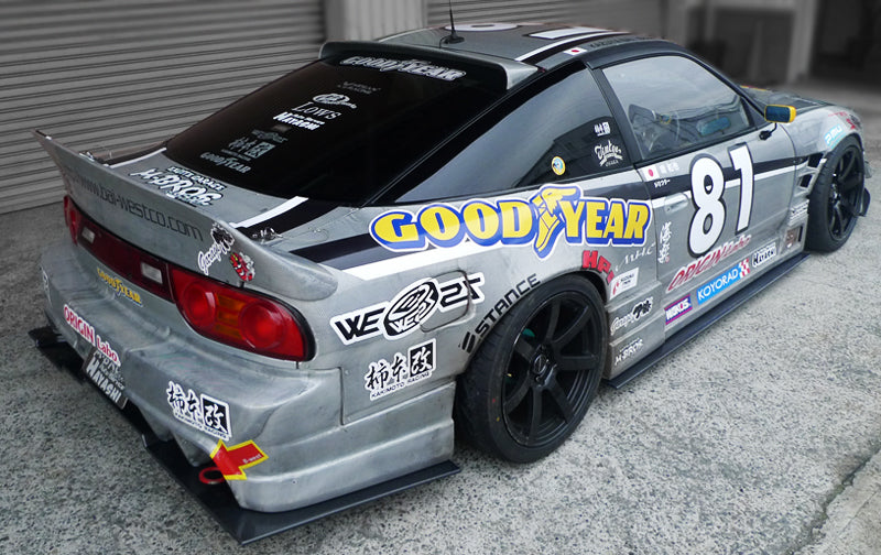 オリジン　180sx ルーフスポイラー Origin Lab | Type 2 Roof Wing for Nissan 180sx (240sx S13 Hatch