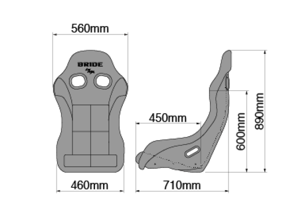 Vertex x Bride Zeta IV Funky Queen (FRP) – Parts From Japan