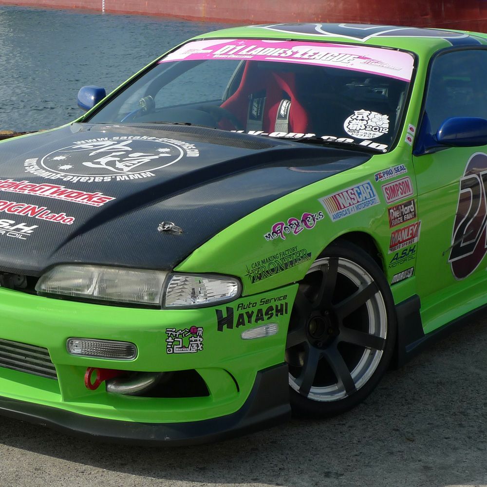 Origin Lab | Front Fenders Single Vent +20mm for Nissan Silvia S14 Zenki 240sx