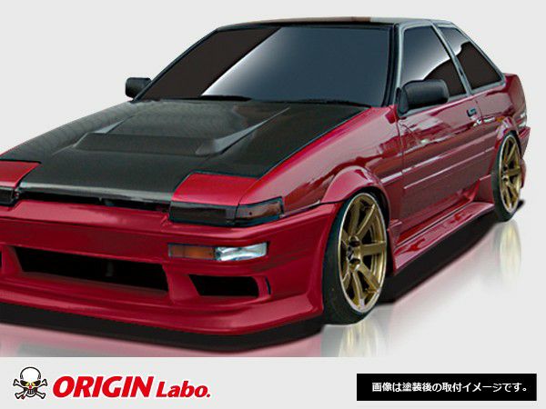 Origin Lab | All Year Front Fenders +40mm for Toyota AE86 Trueno