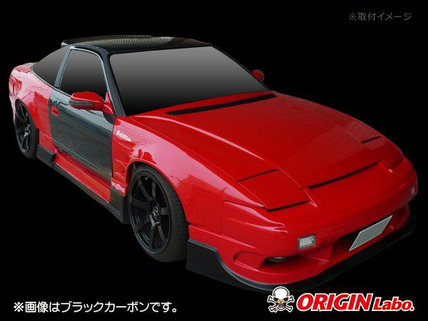 Origin Lab | Roof for Nissan 180sx (240sx S13 Hatch) Carbon Fiber or FRP