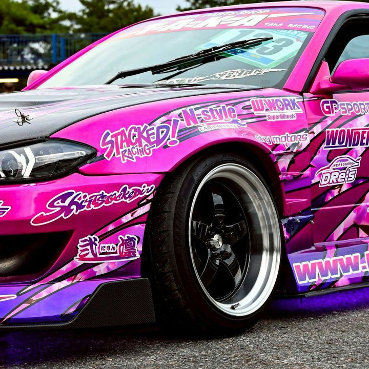 Origin Lab | Front Fenders Type 4 +75mm for Nissan Silvia S15
