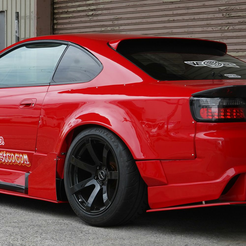 IN STOCK! Origin Lab | Rear Over Fender | Type 4 +75mm for Nissan Silvia S15