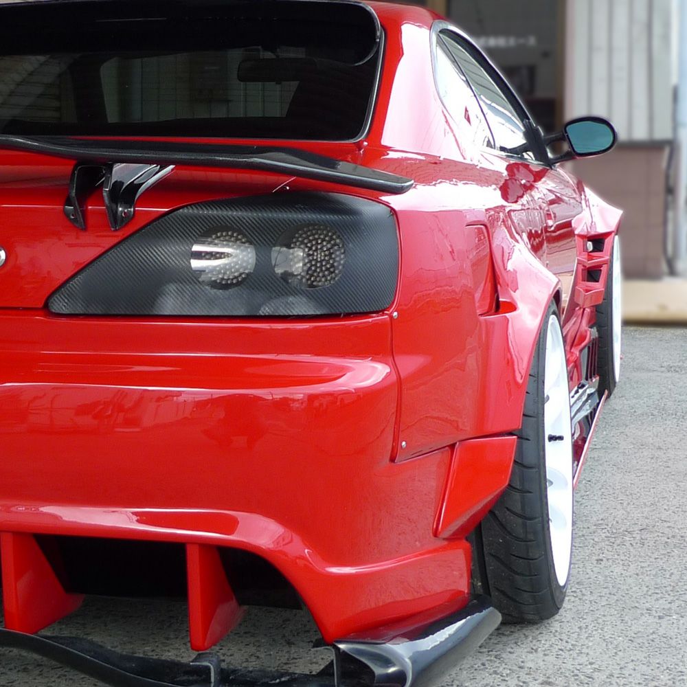 IN STOCK! Origin Lab | Rear Over Fender | Type 4 +75mm for Nissan Silvia S15