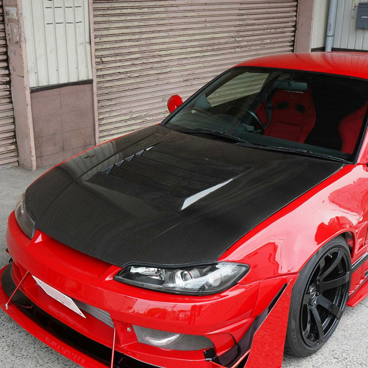 Origin Lab | Type 3 Carbon Hood for Nissan Silvia S15