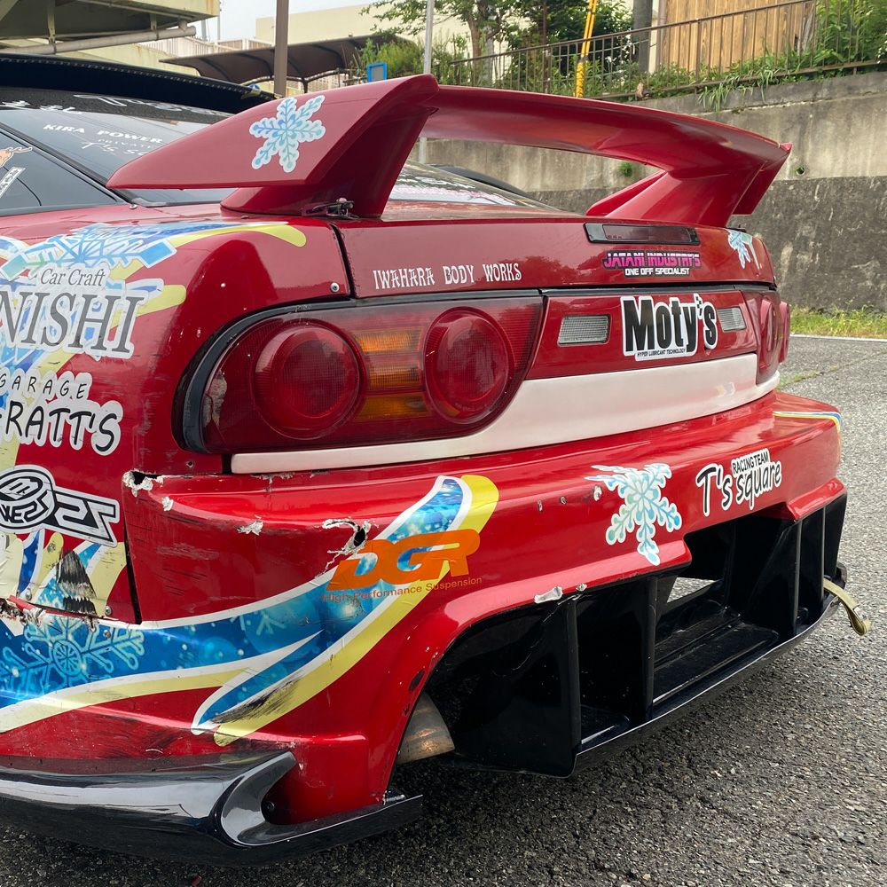 Origin | Tail Light Trim Panel Garnish for Nissan 180SX Late Model (240sx S13 Hatch)