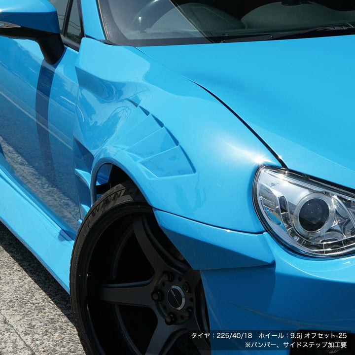 IN STOCK! Origin Lab | Front Fenders Shark Era Duct +55mm (Pair) for GT86 / FRS / BRZ