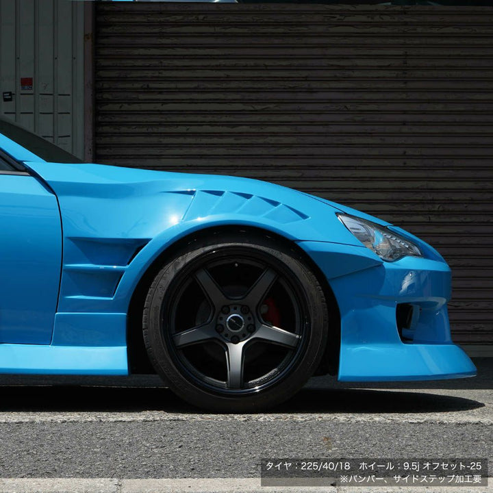 Origin Lab | Front Fenders Shark Era Duct +55mm for Toyota GT86 / Scion FRS / Subaru BRZ