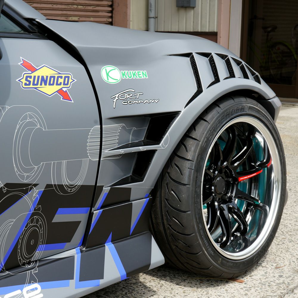 Origin Lab | Front Fenders Shark Era Duct +55mm for Toyota GT86 / Scion FRS / Subaru BRZ