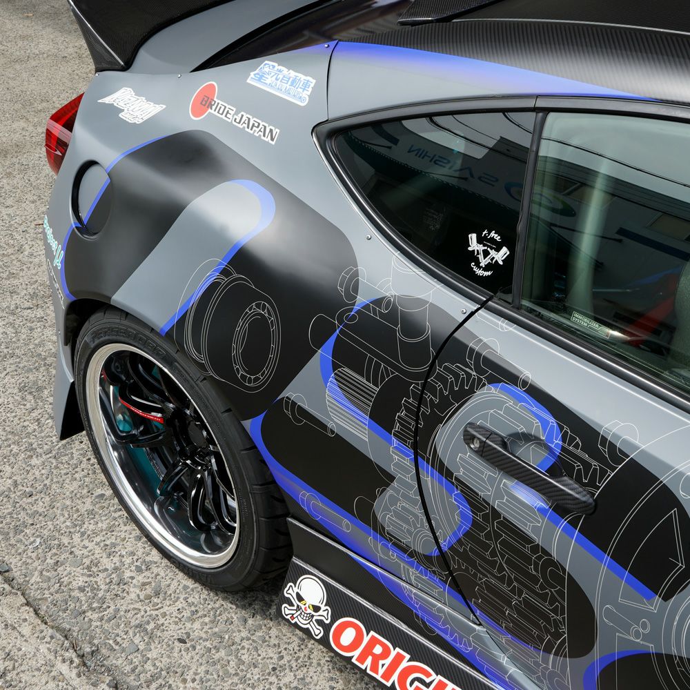 Origin Lab | Rear Over Fenders +55mm for Toyota GT86 / Scion FRS / Subaru BRZ