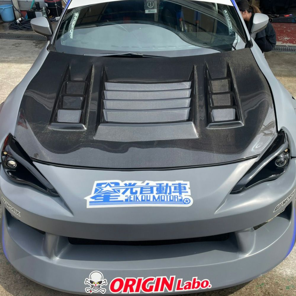 Origin Lab | Type 3 Carbon Hood for Toyota GT86 / Scion FRS / Subaru BRZ